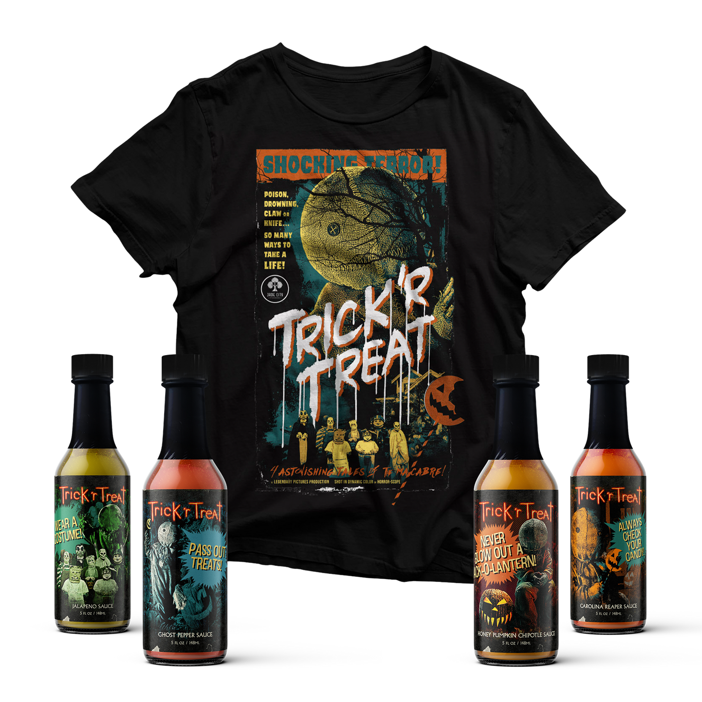 Trick 'r Treat Hot Sauce 4-Pack