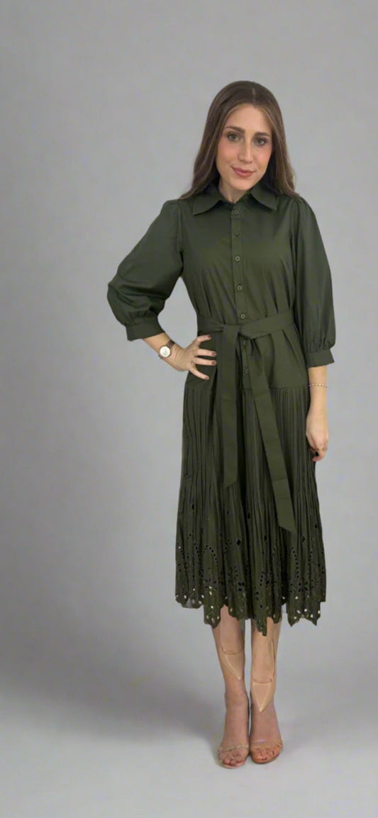 Olive Midi Dress