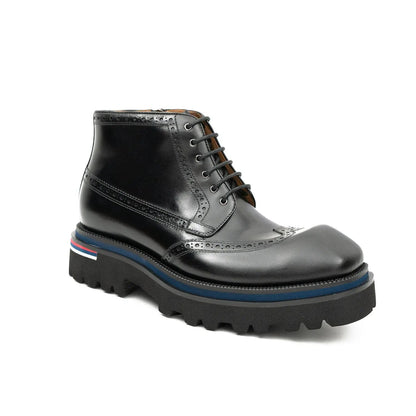 Side - Zipper Martin Boots 3016B Black