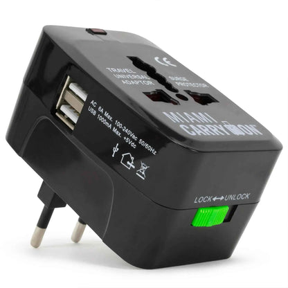 International Travel Adapter with USB Ports