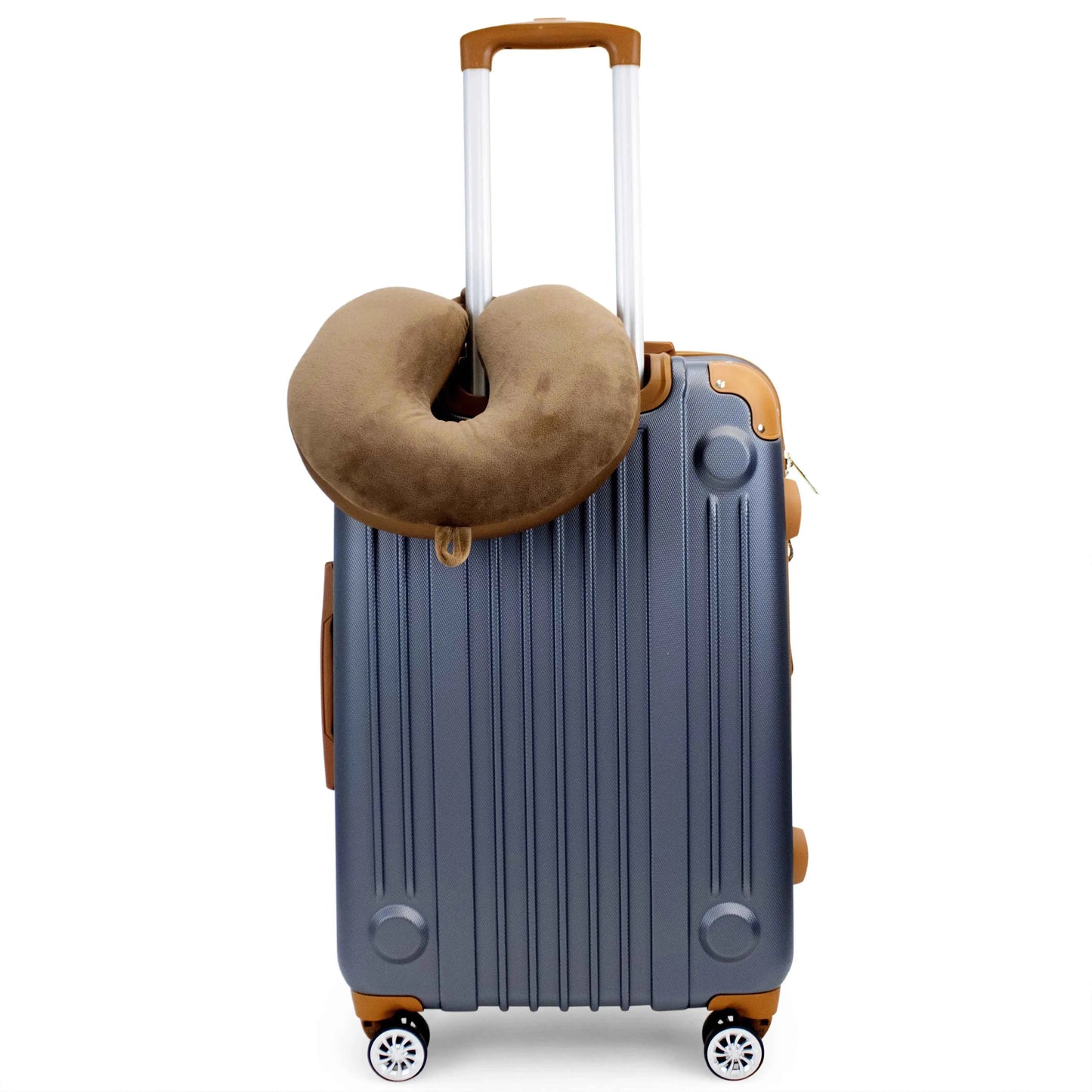 Plush Microbeads Travel Neck Pillow