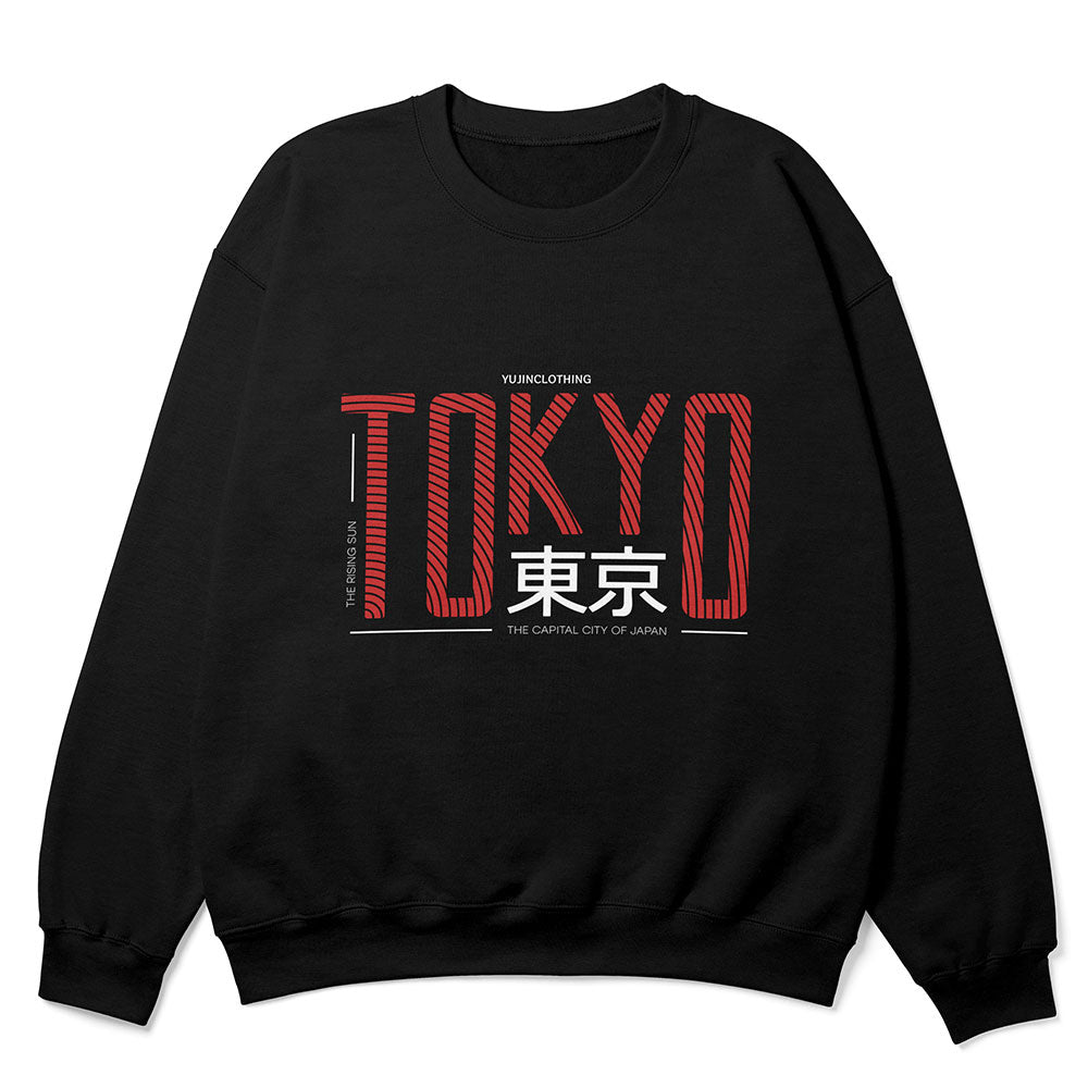 Sudadera con capucha de la ciudad de Tokio