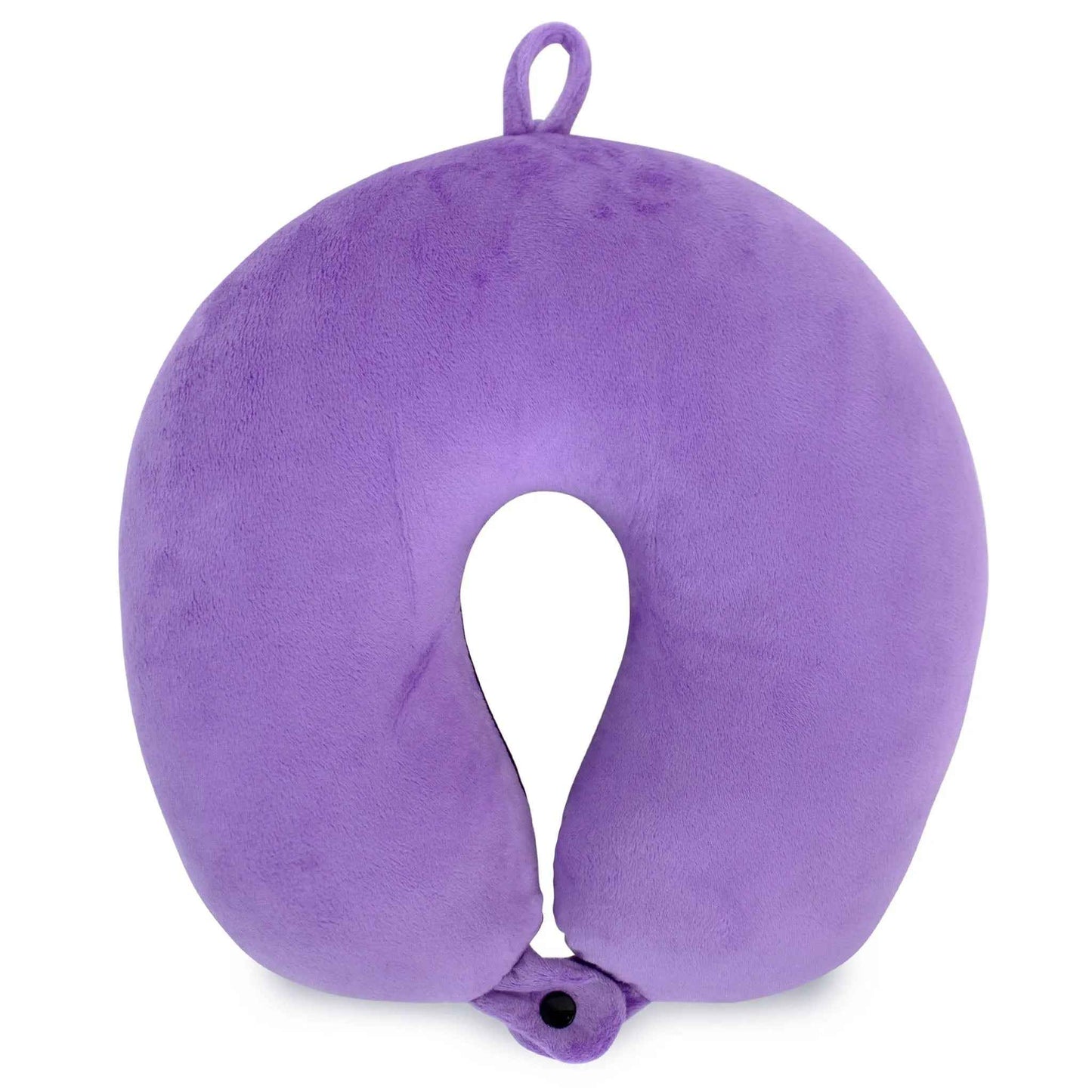 Plush Microbeads Travel Neck Pillow