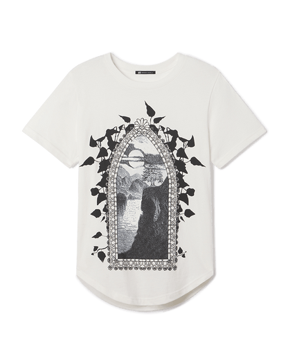 Through the Looking Glass Tee - Salt