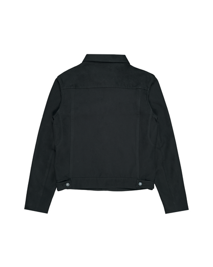 BLACK UTILITY WORK JACKET - Lolomo!