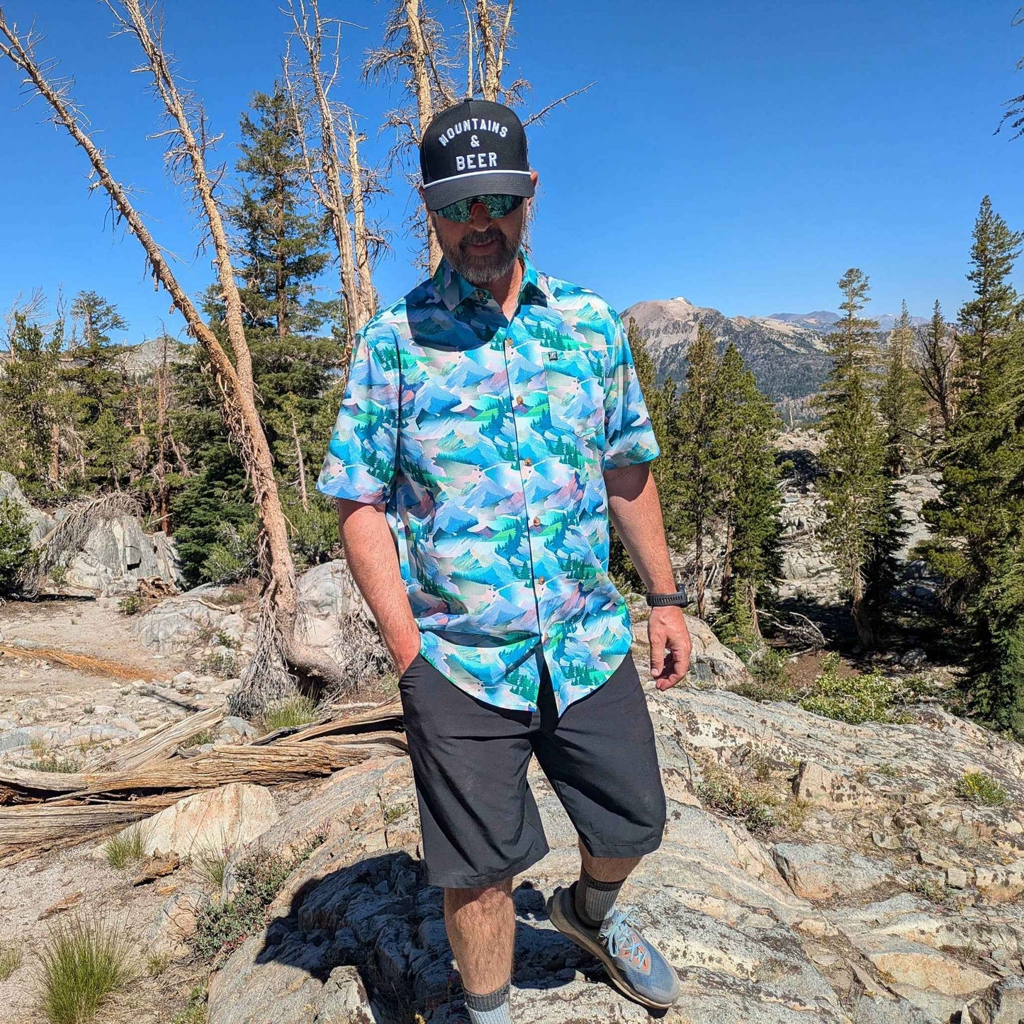 Langley Tech Button Up Shirt - Great Outdoors