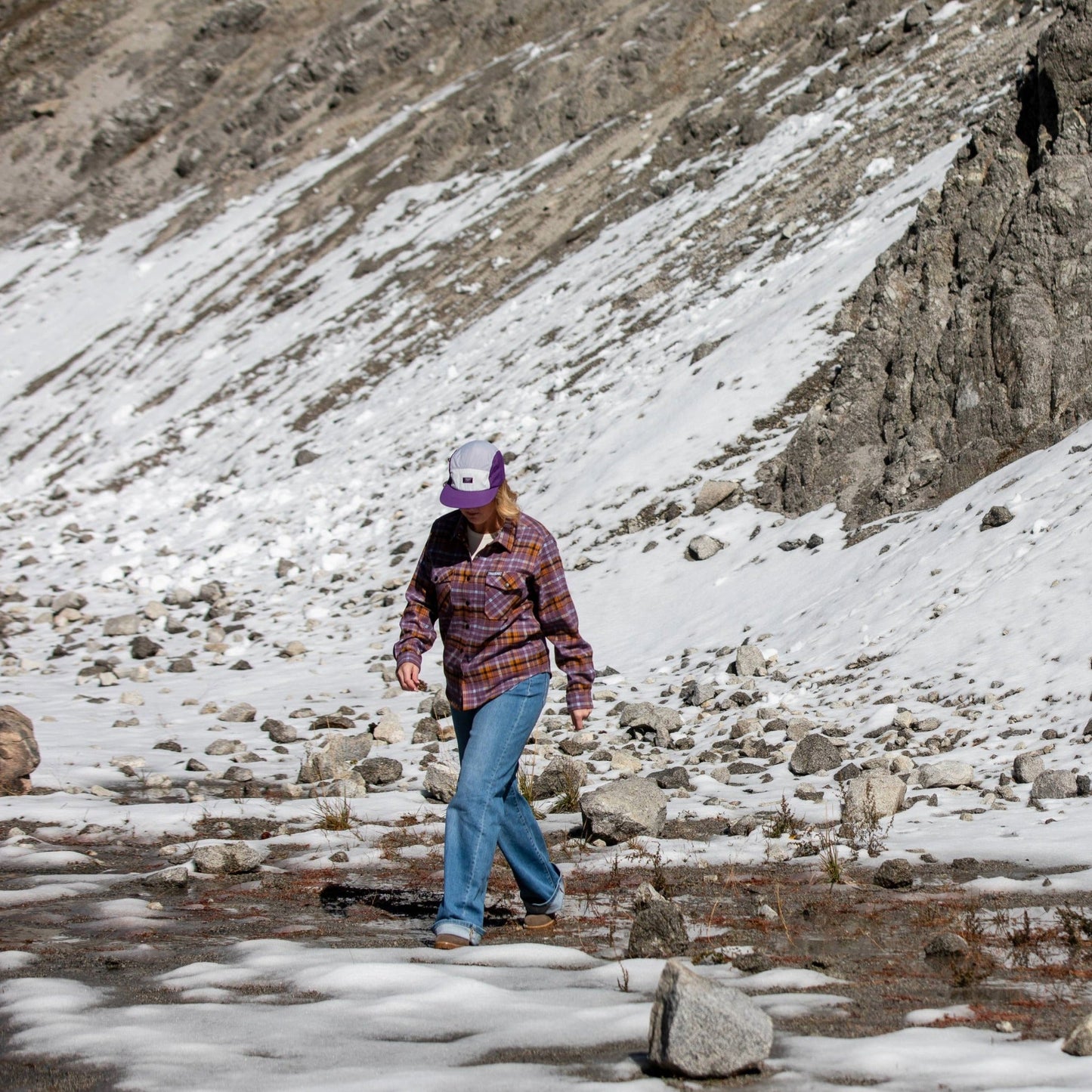 Chaqueta de franela Highland Tech para mujer - Flor silvestre 