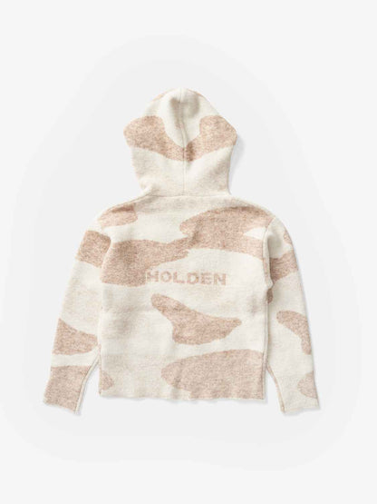 CHALET HOODIE - Cream Camo