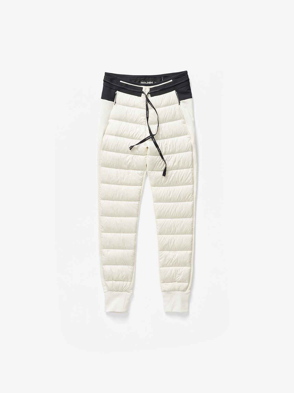 Hybrid Down Jogger - Pearl