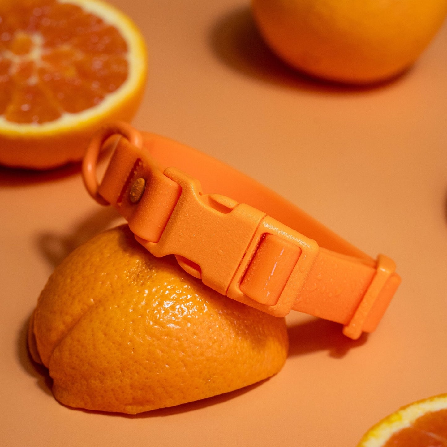 Collar de PVC para perros: resistente al agua, duradero y a los olores.