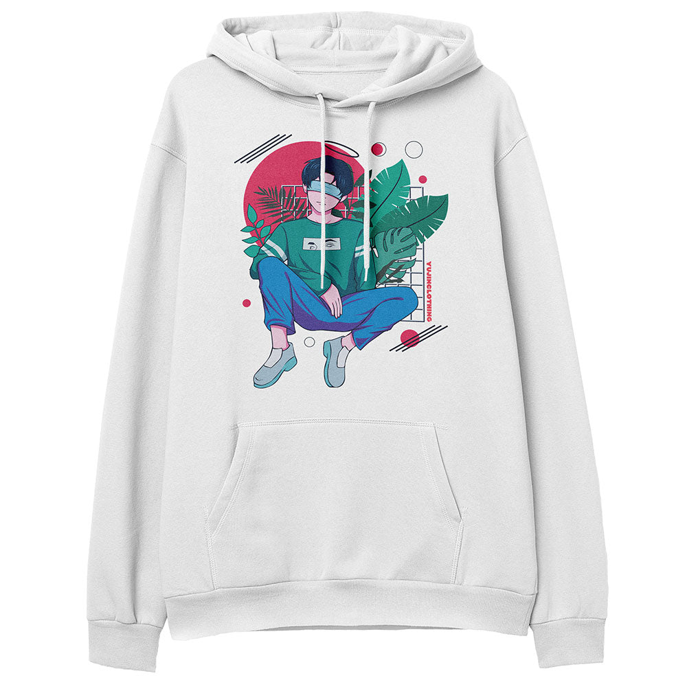 Sudadera con capucha de amor ciego