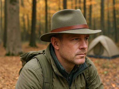 Wool Felt Outdoor Hat Merino Livorno