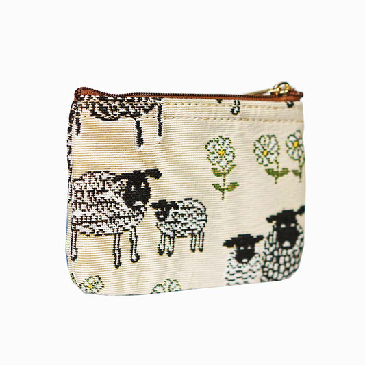 Spring Lamb - Zip Coin Purse