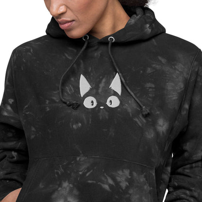 Amazed Cat Tie - Dye Hoodie - Lolomo!