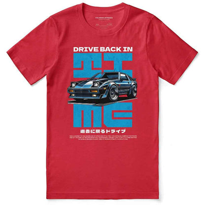 Back In Time Car T-Shirt
