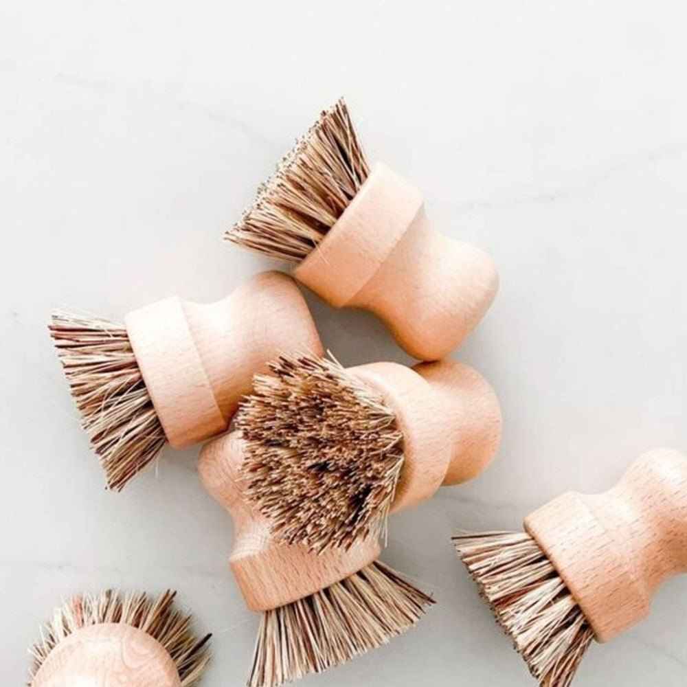 Sustainable Bamboo Pot Scrubber - Tough on Stains, Gentle on Earth