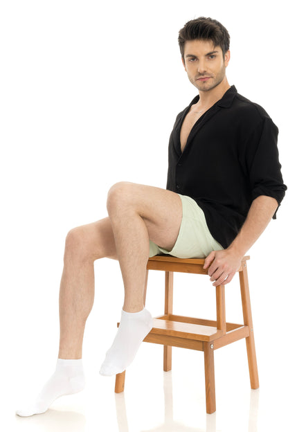 Men's & Women's Bamboo Ankle Socks 6-Pack