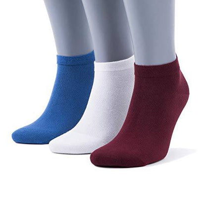 Men's & Women's Bamboo Ankle Socks 6-Pack
