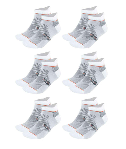 Men's & Women's Bamboo Ankle Socks 6-Pack
