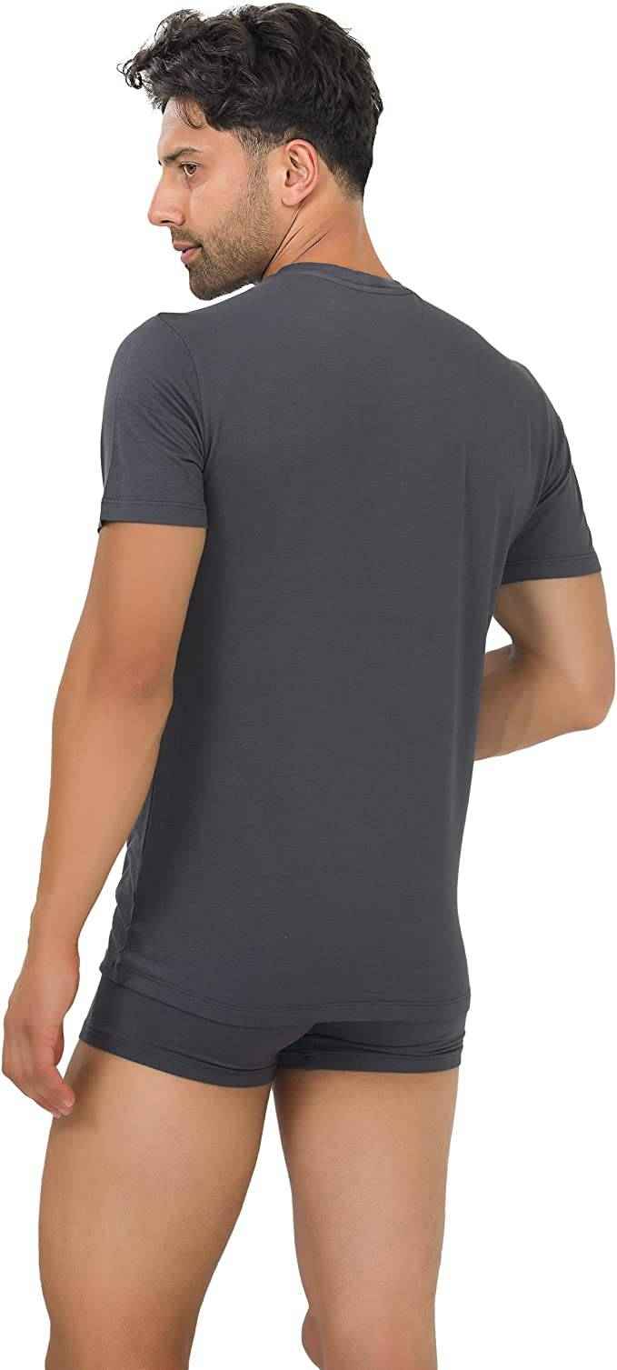 Men's Bamboo Crew Neck Undershirts (3-Pack)