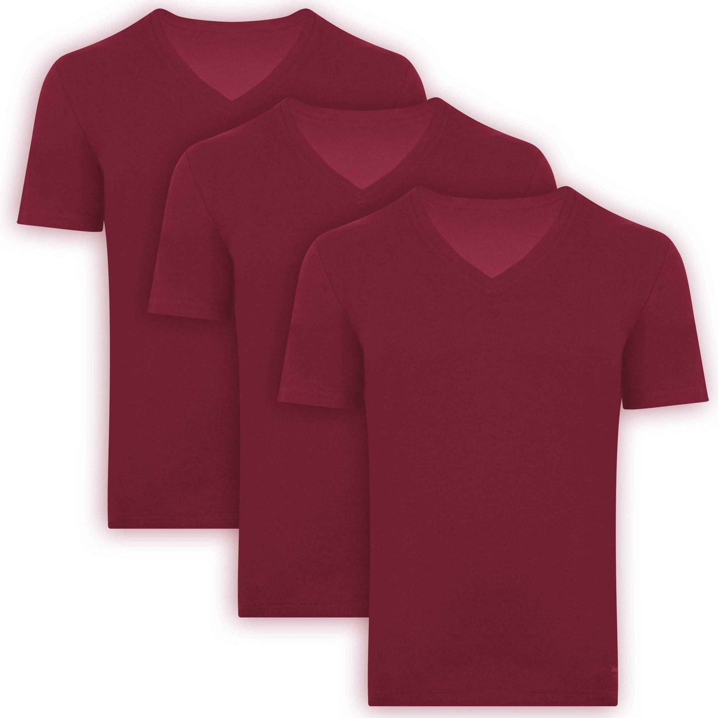 Men's Bamboo V-Neck Undershirt (3 Pack)