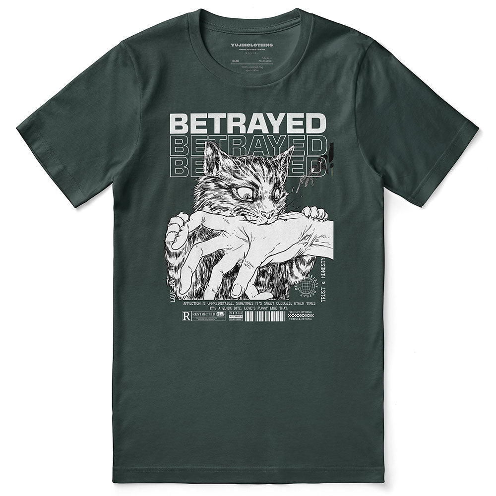 Betrayed Cat T-Shirt - Lolomo!