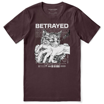 Betrayed Cat T-Shirt - Lolomo!