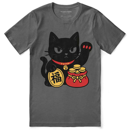 Black Cat Lucky T-Shirt