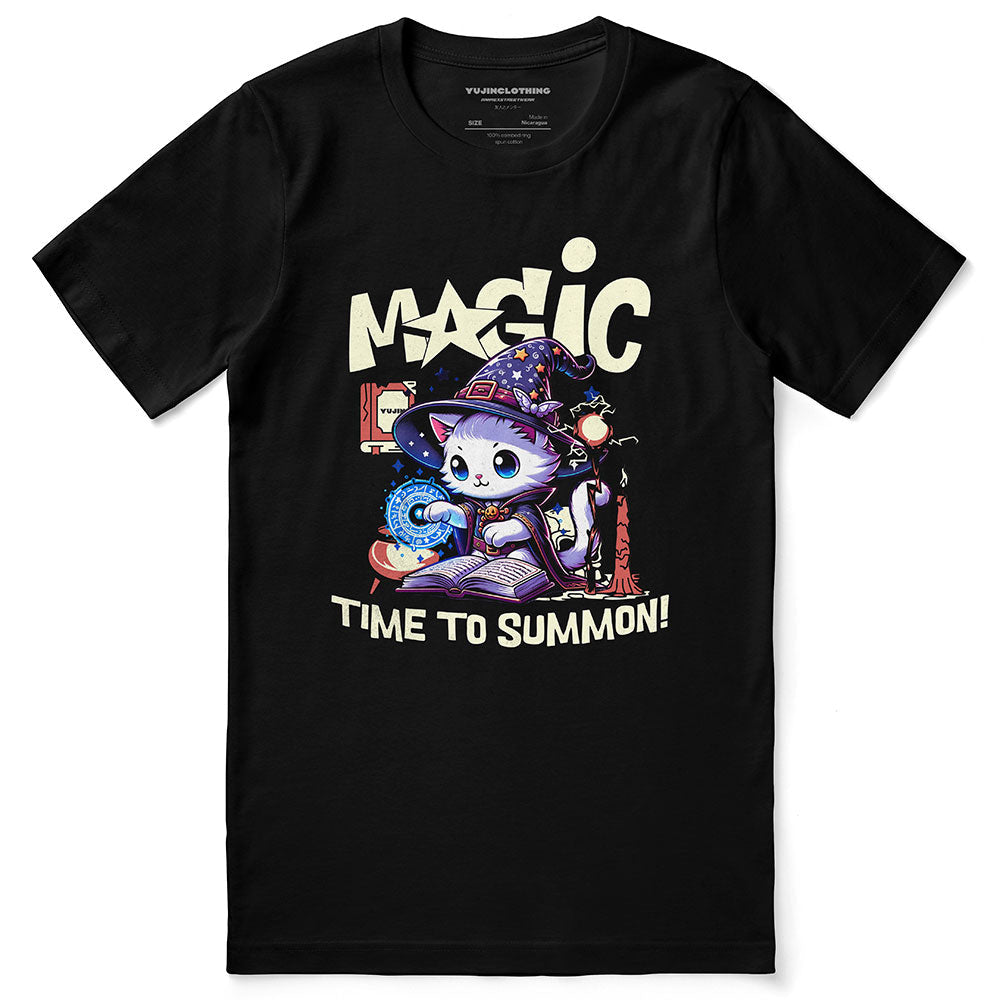 Camiseta del gato mágico