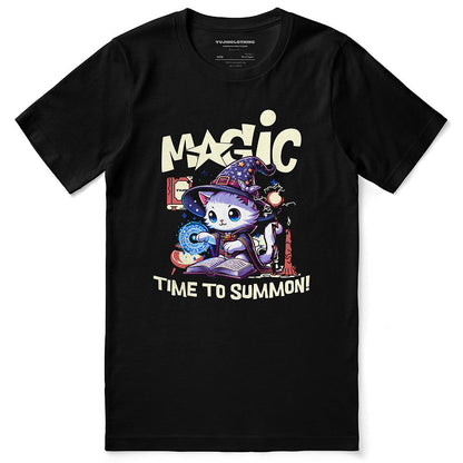 Camiseta del gato mágico