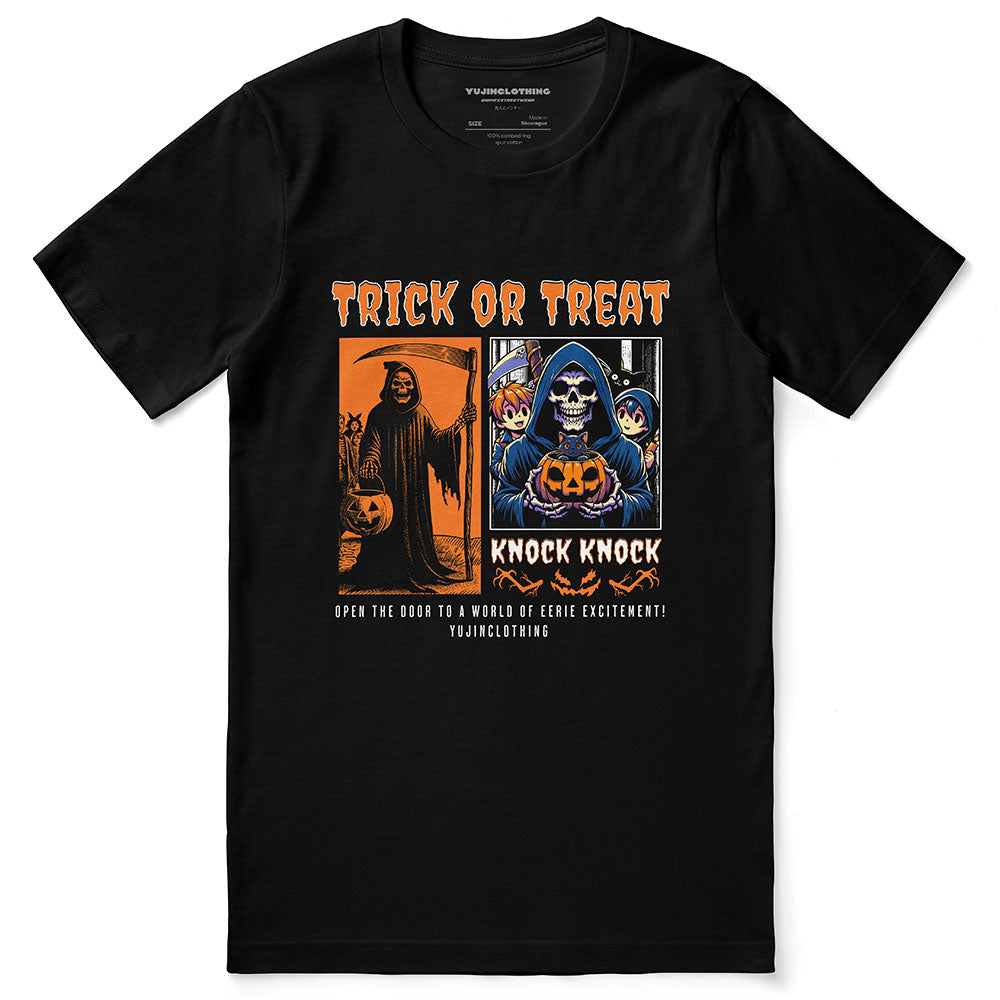 Camiseta de Halloween "Toc Toc"