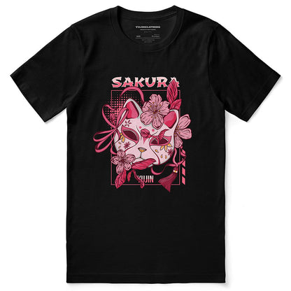 Camiseta del gato Sakura