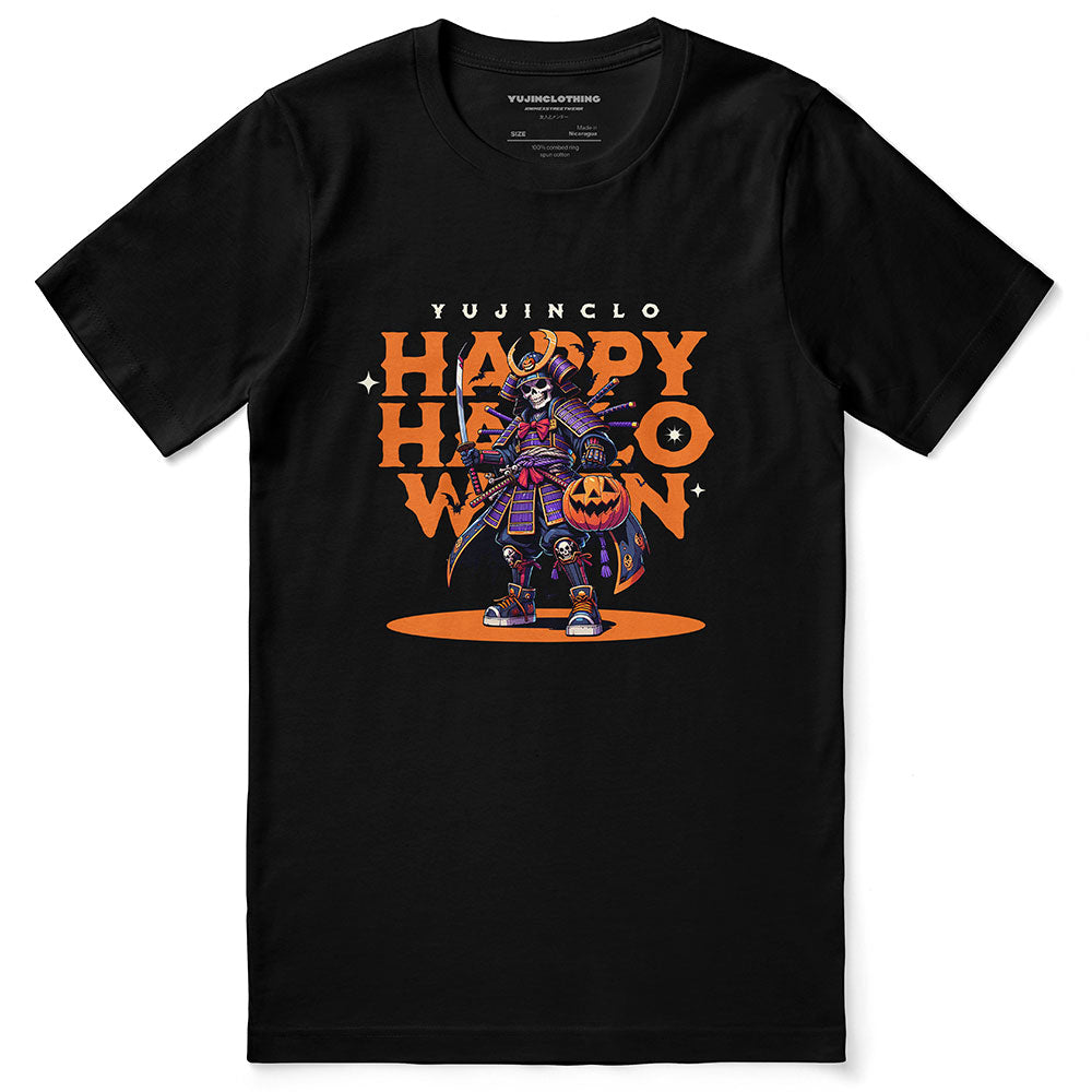 Camiseta de Halloween de samurái