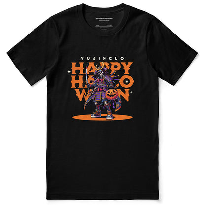 Camiseta de Halloween de samurái