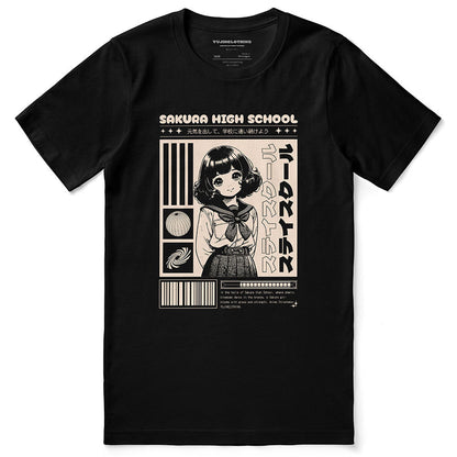 Camiseta de chica de secundaria
