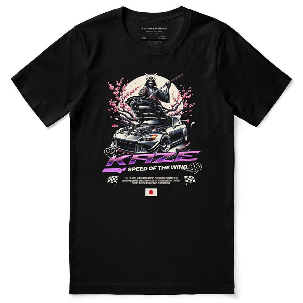 Camiseta del coche Samurai Sakura