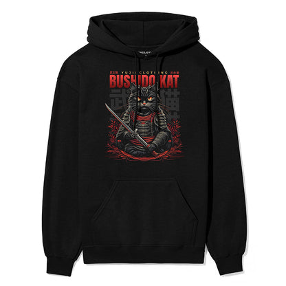 Sudadera con capucha de gato Bushido
