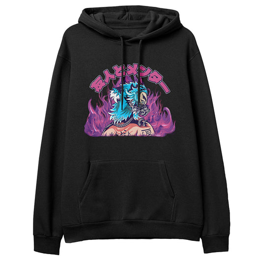 Sudadera con capucha Flames
