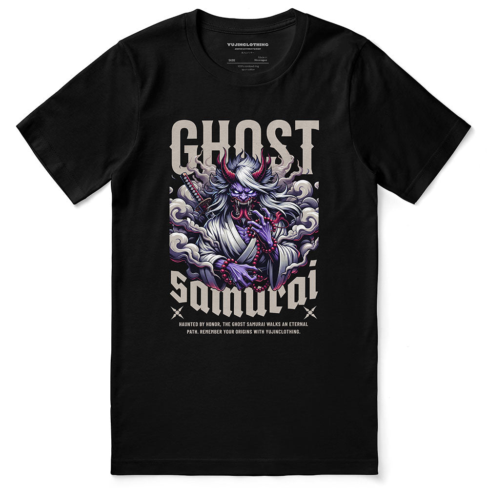 Camiseta fantasma samurái
