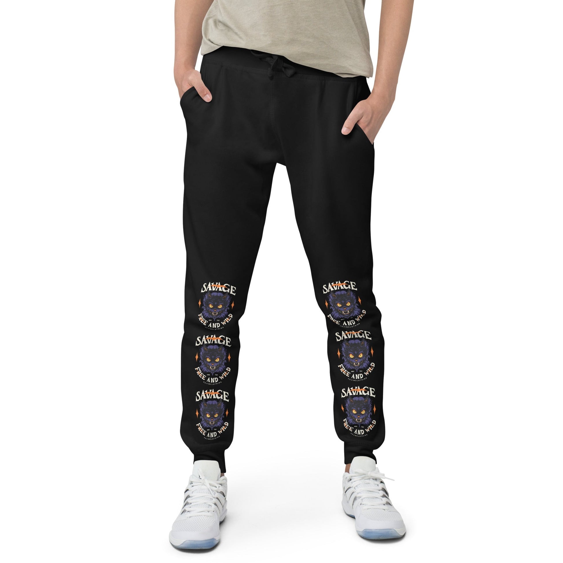 Born Free Cat Sweatpants - Lolomo!