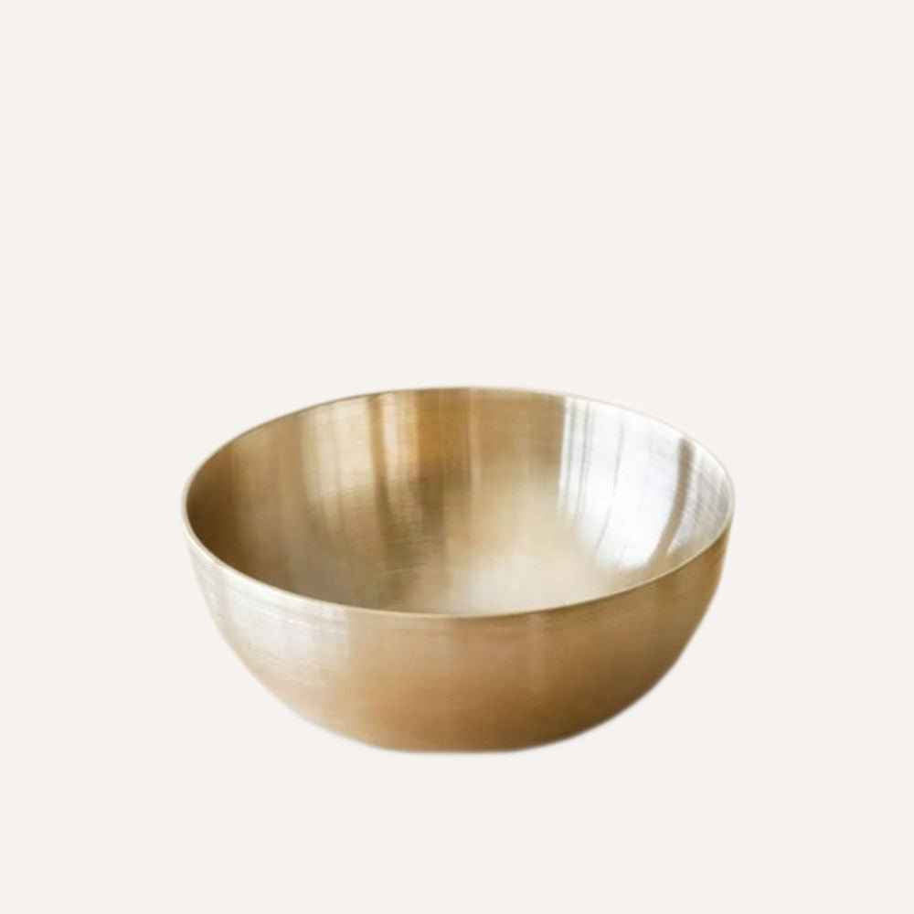 Mini Brass Serving Bowls – Elegant & Handcrafted Tableware Set