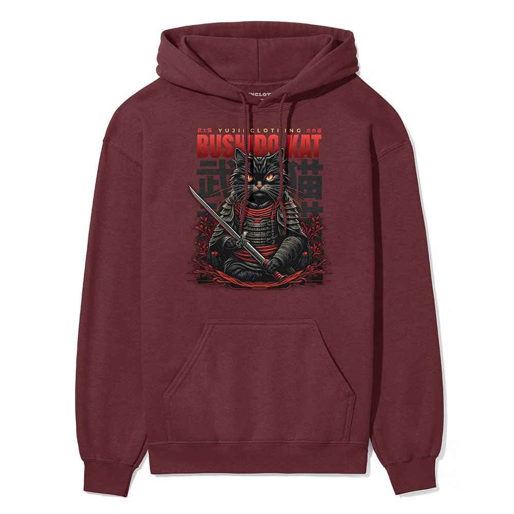 Bushido Cat Hoodie