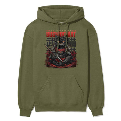 Bushido Cat Hoodie