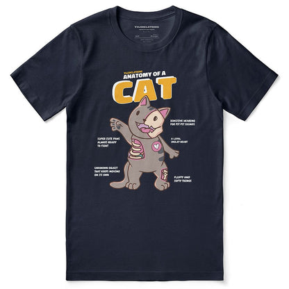 Cat Anatomy T-Shirt - Lolomo!
