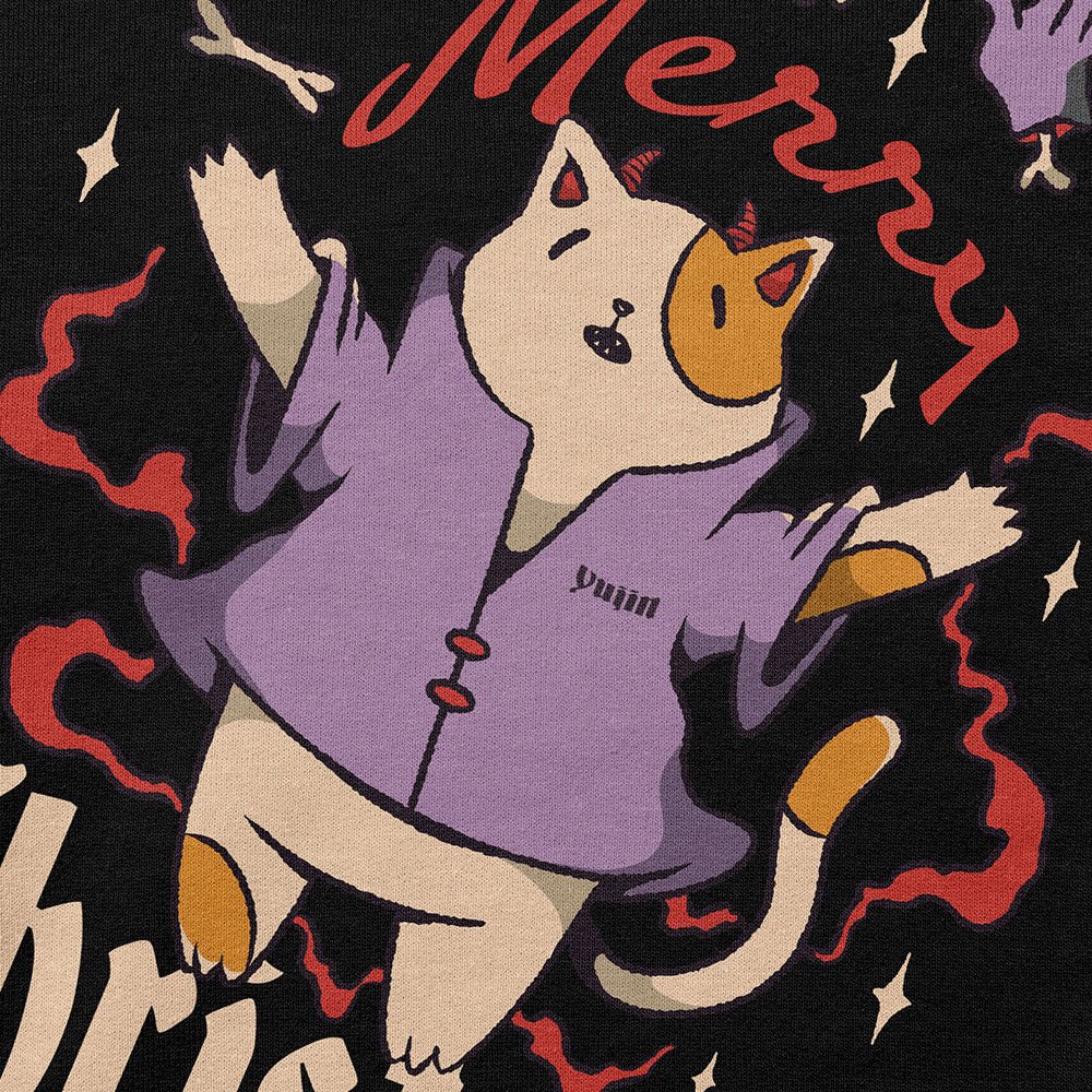 Cat Merry Christmas Sweatshirt - Lolomo!