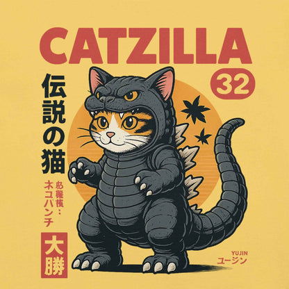 Catzilla Monster Cat T-Shirt