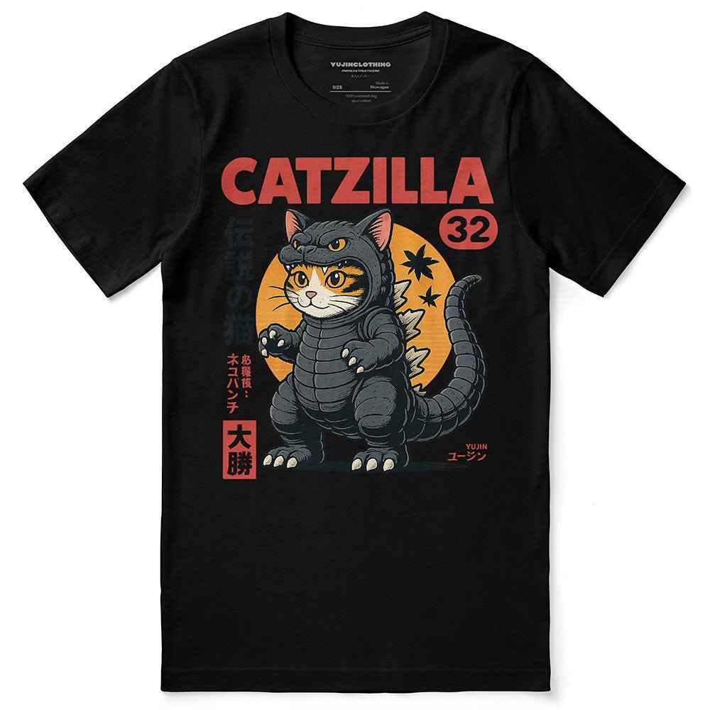 Catzilla Monster Cat T-Shirt