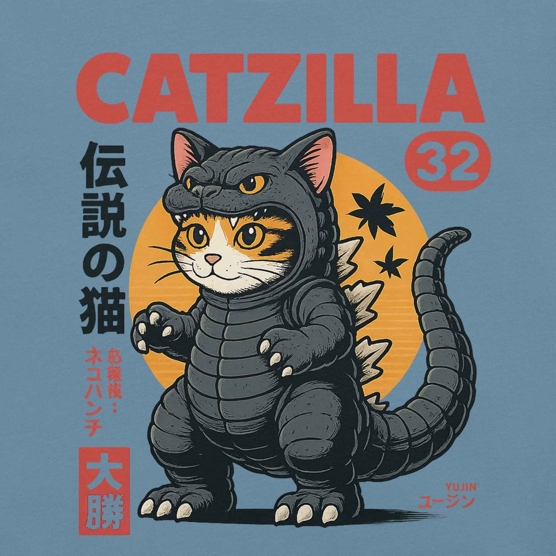 Catzilla Monster Cat T-Shirt