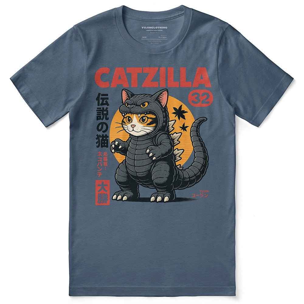 Catzilla Monster Cat T-Shirt