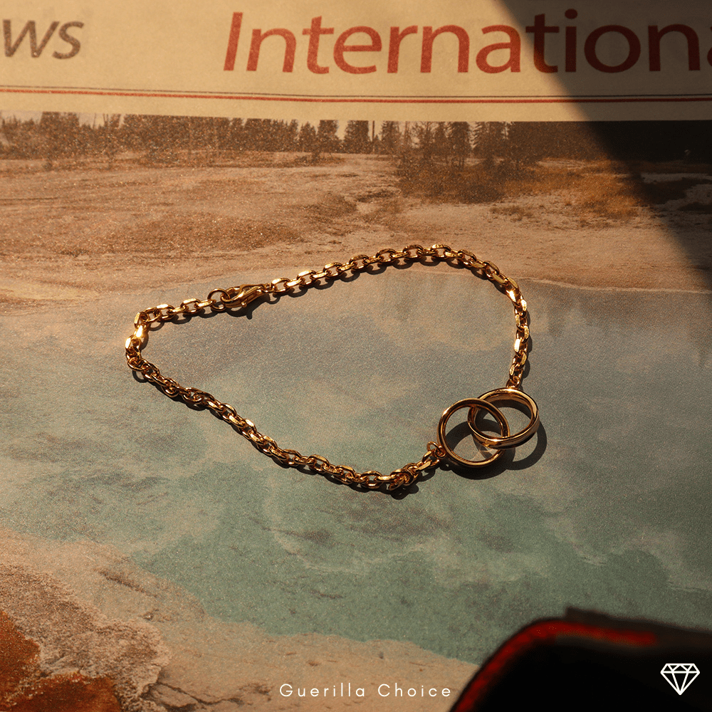 CHARM GOLD BRACELET - Lolomo!